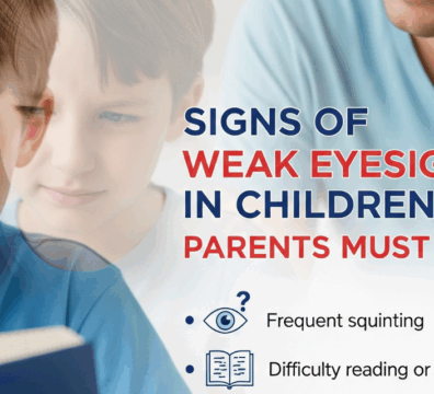 Top 7 Signs of Weak Eyesight